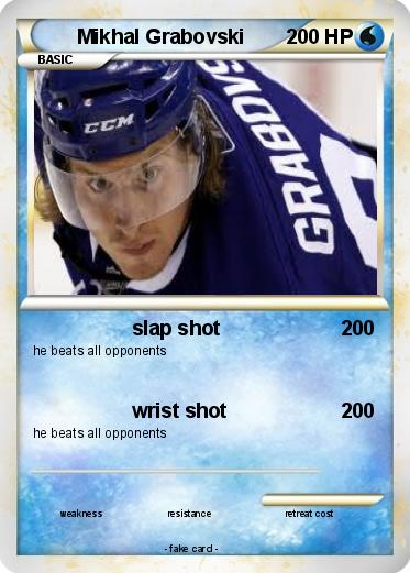 Pokemon Mikhal Grabovski