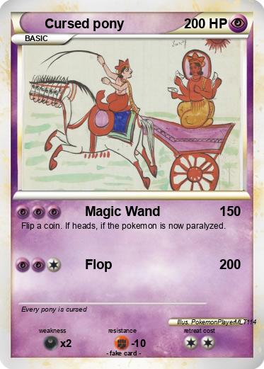 Pokemon Cursed pony