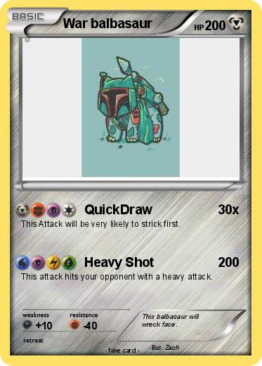 Pokemon War balbasaur