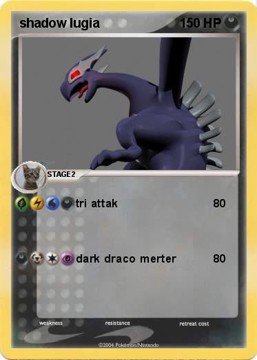 Pokemon shadow lugia