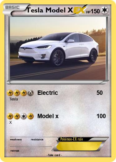 Pokemon Tesla Model X