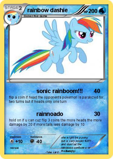 Pokemon rainbow dashie