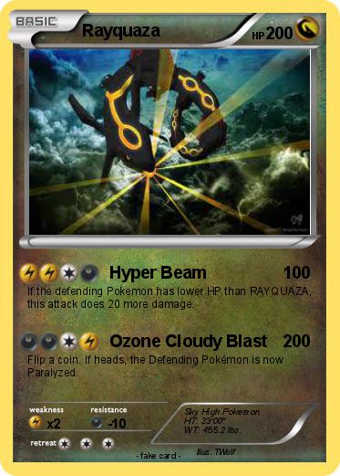 Pokemon Rayquaza