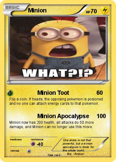 Pokemon Minion