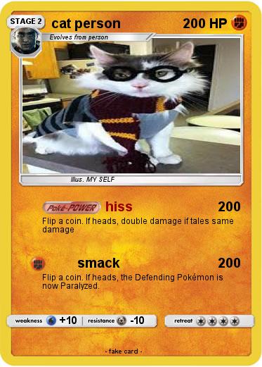 Pokemon cat person