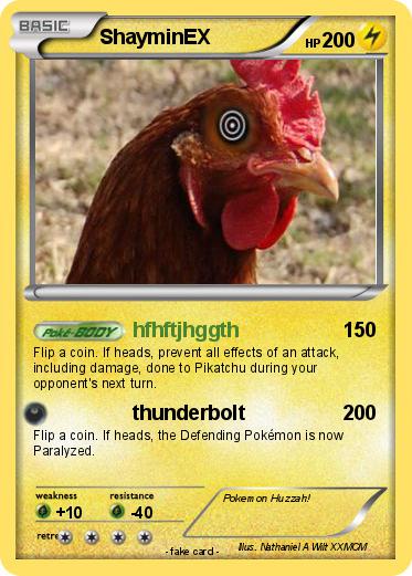 Pokemon ShayminEX