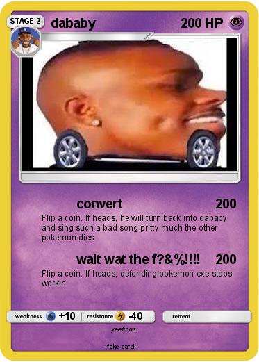 Pokemon dababy