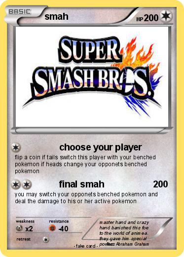 Pokemon smah
