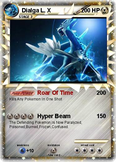 Pokemon Dialga L. X