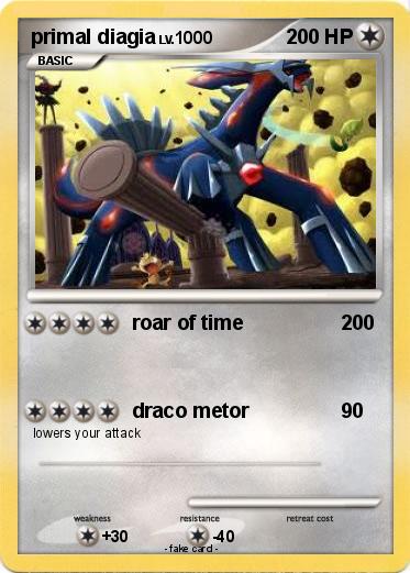 Pokemon primal diagia