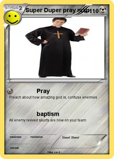 Pokemon Super Duper pray man