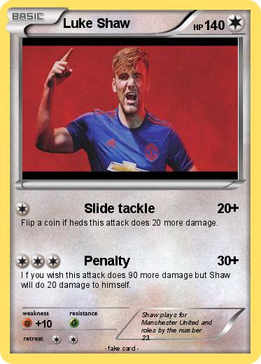 Pokemon Luke Shaw