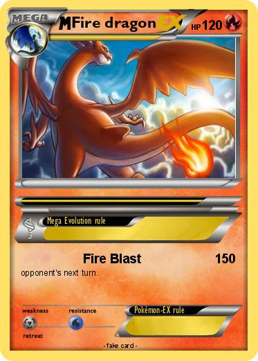 Pokemon Fire dragon