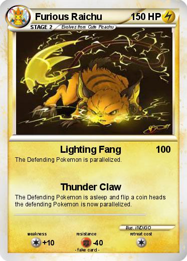 Pokemon Furious Raichu