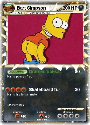 Pokemon Bart Simpson