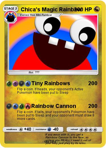 Pokemon Chica's Magic Rainbow