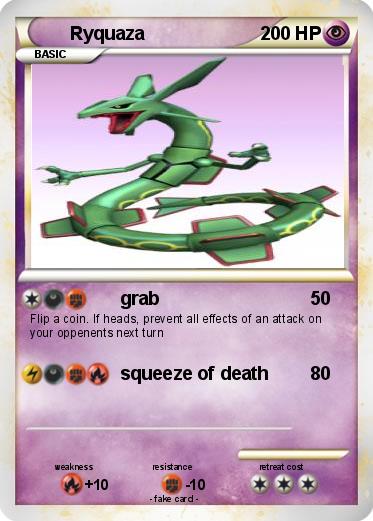 Pokemon Ryquaza
