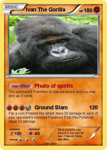 Pokemon Ivan The Gorilla