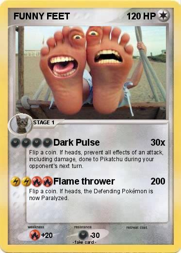 Pokemon FUNNY FEET