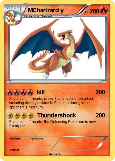 Pokemon MCharizard y