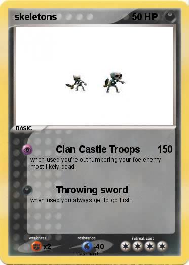 Pokemon skeletons
