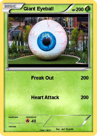 Pokemon Giant Eyeball
