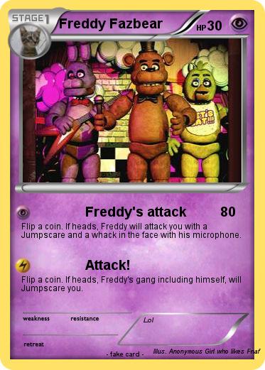 Pokemon Freddy Fazbear
