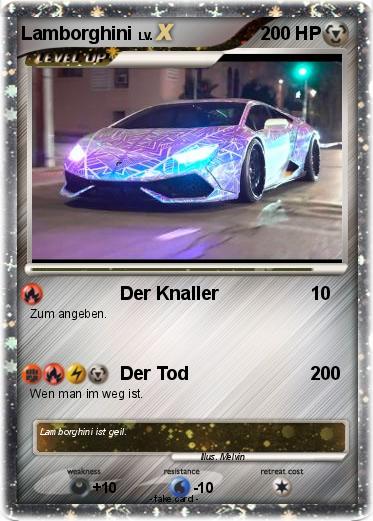 Pokemon Lamborghini
