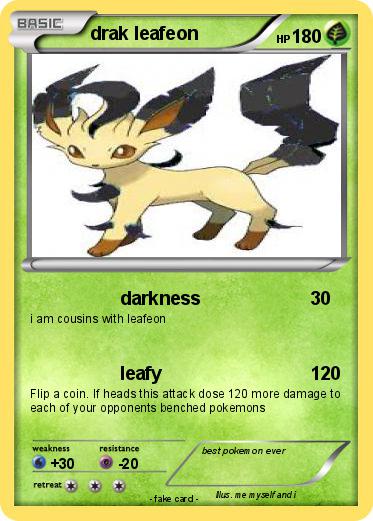Pokemon drak leafeon