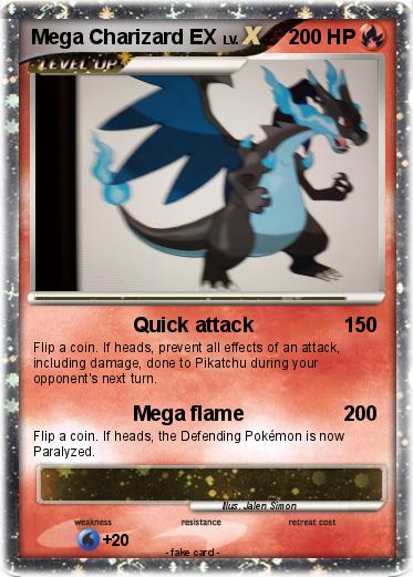 Pokemon Mega Charizard EX