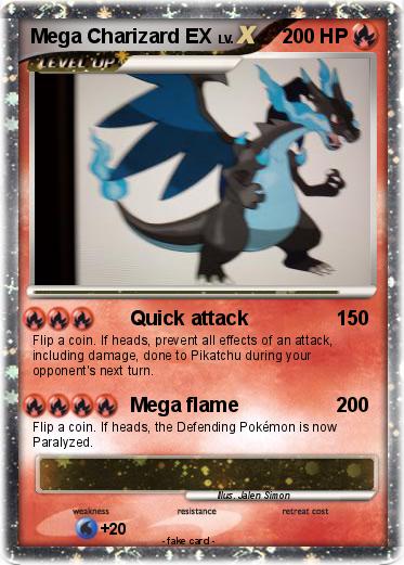 Pokemon Mega Charizard EX