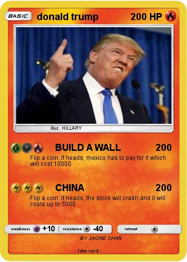 Pokemon donald trump
