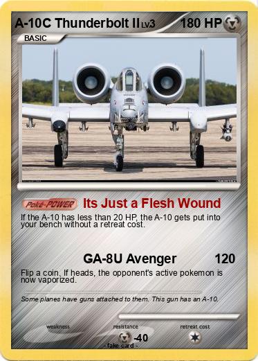 Pokemon A-10C Thunderbolt II