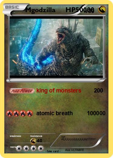 Pokemon Mgodzilla     HP50000