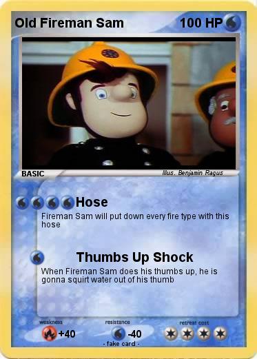 Pokemon Old Fireman Sam
