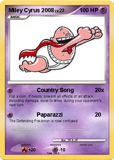 Pokemon Miley Cyrus 2008