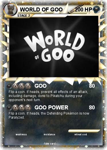 Pokemon WORLD OF GOO