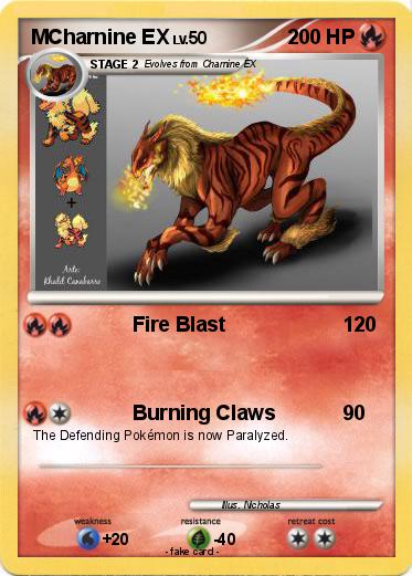 Pokemon MCharnine EX