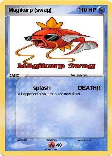 Pokemon Magikarp (swag)