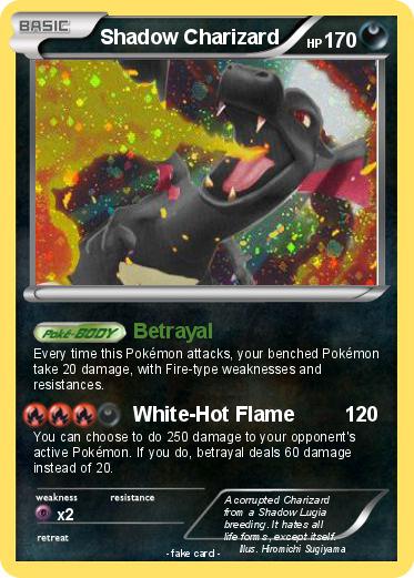 Pokemon Shadow Charizard