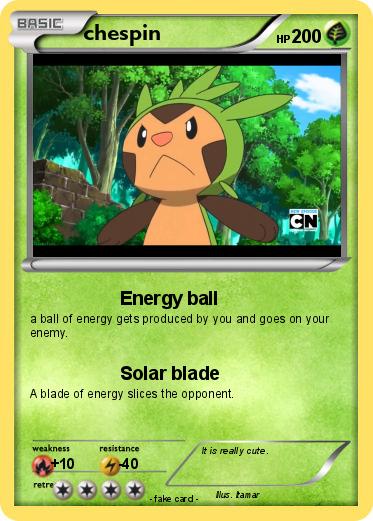 Pokemon chespin