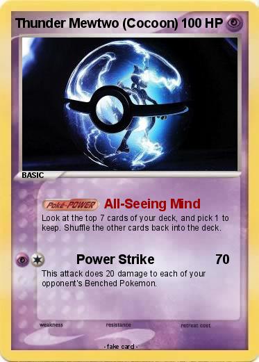 Pokemon Thunder Mewtwo (Cocoon)