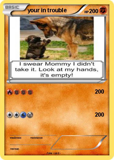 Pokemon your in trouble