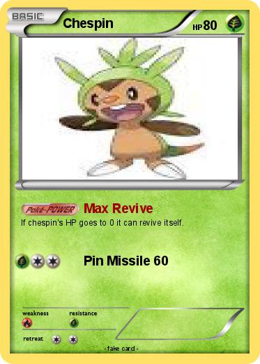 Pokemon Chespin