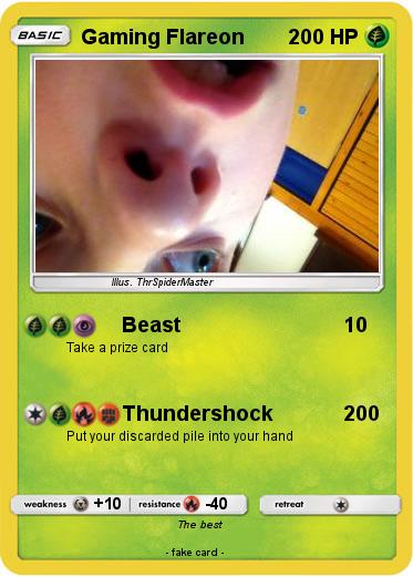 Pokemon Gaming Flareon