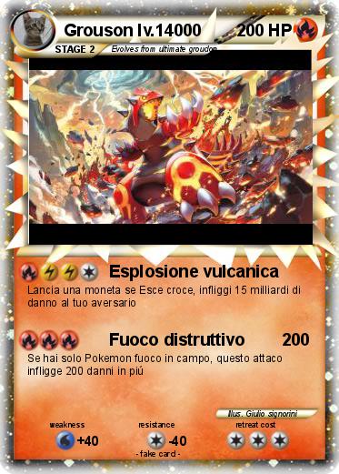 Pokemon Grouson lv.14000