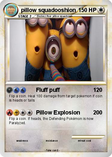 Pokemon pillow squadooshion
