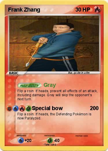Pokemon Frank Zhang