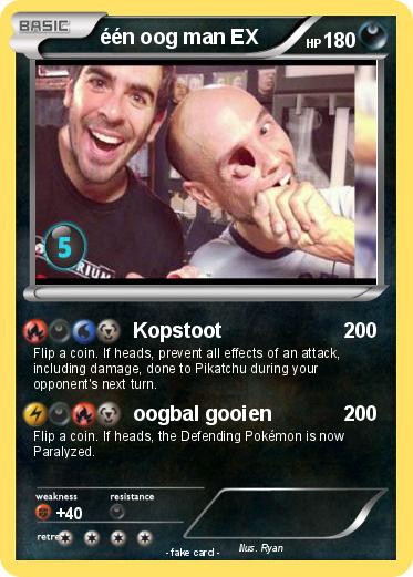 Pokemon één oog man EX
