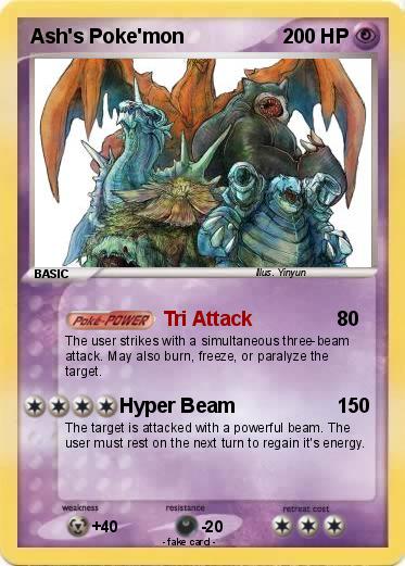 Pokemon Ash's Poke'mon